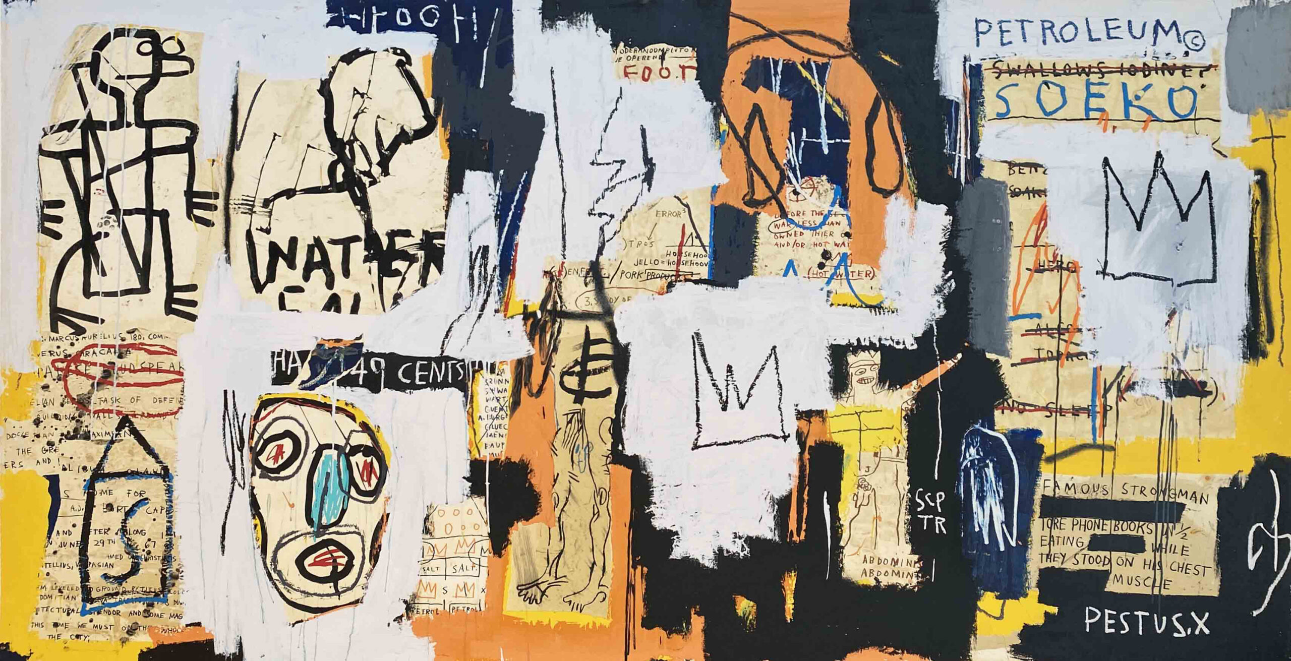 Phooey by Jean-Michel Basquiat