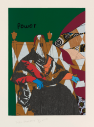 Power by Yinka Shonibare at Leslie Sacks Gallery