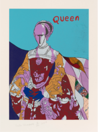 Queen I, from Unstructured Icons by Yinka Shonibare at Leslie Sacks Gallery