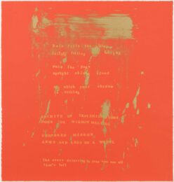 Rain Pillow by Pat Steir at Graphicstudio