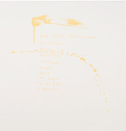 Sky’s First Poem by Pat Steir at Graphicstudio