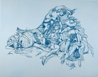 Study for a Monument in the Heroic/Erotic/Academic/Comic Style by Claes Oldenburg at Petersburg Press