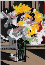 The Unfunny from The Difference Between Now and Then by Clare Woods at Leslie Sacks Gallery