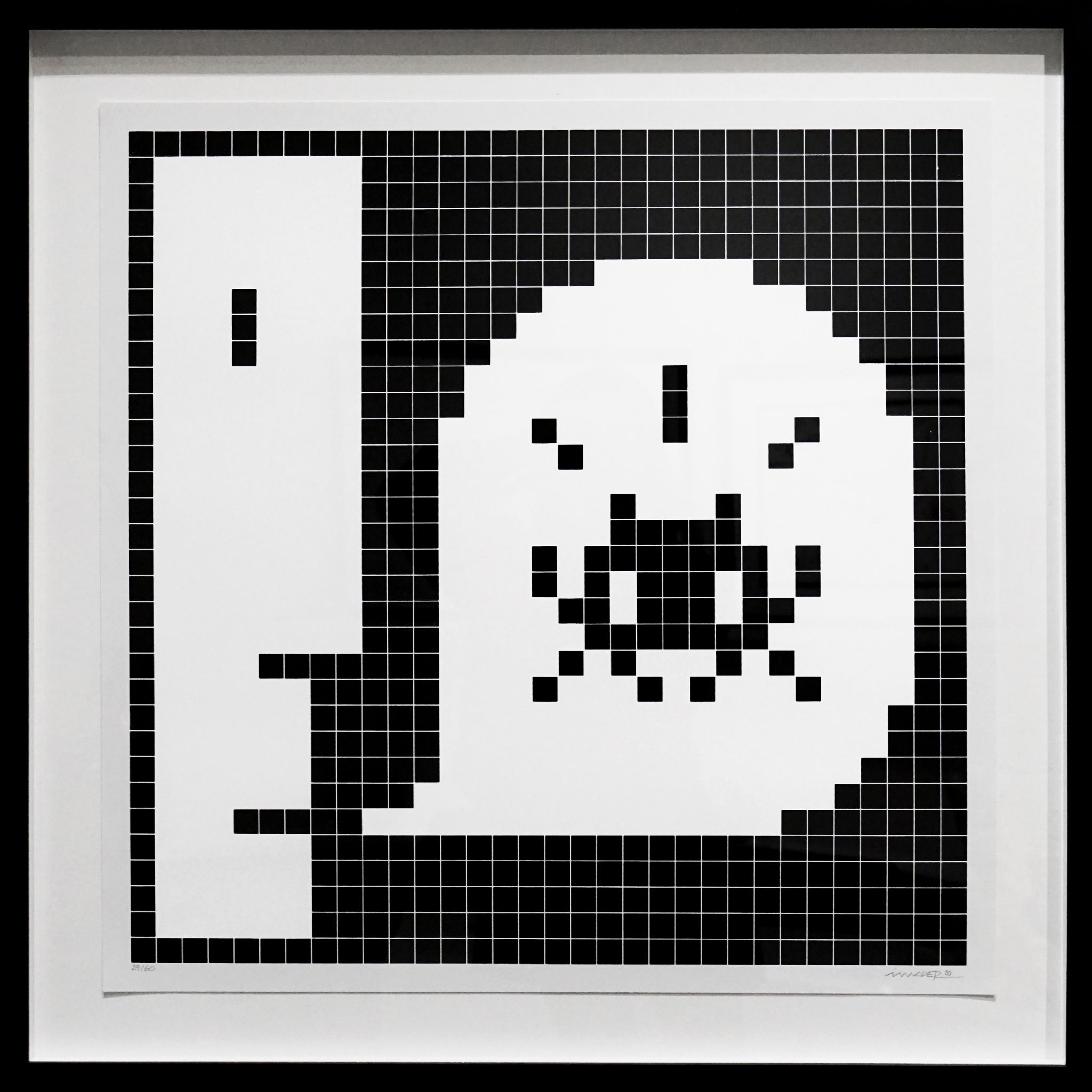 Alert: System Infected (Black) by Invader