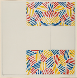 #2 (After Untitled 1975) by Jasper Johns at Leslie Sacks Gallery