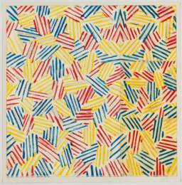 #6 (After Untitled 1975) by Jasper Johns at Leslie Sacks Gallery
