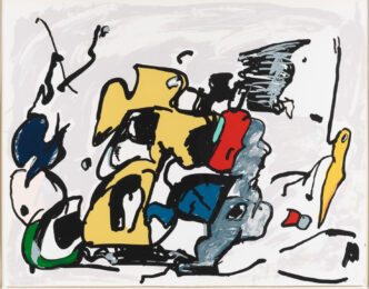 After Bay Area, Early 90s by Eddie Martinez at Leslie Sacks Gallery