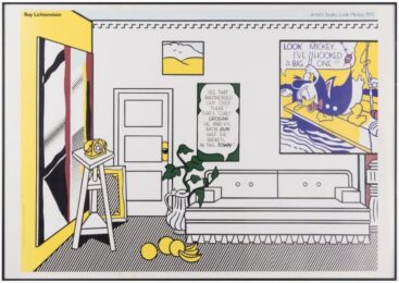 Artist’s Studio, Look Mickey by Roy Lichtenstein at Dovehouse Contemporary