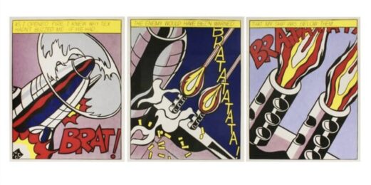 As I Opened Fire by Roy Lichtenstein at Dovehouse Contemporary