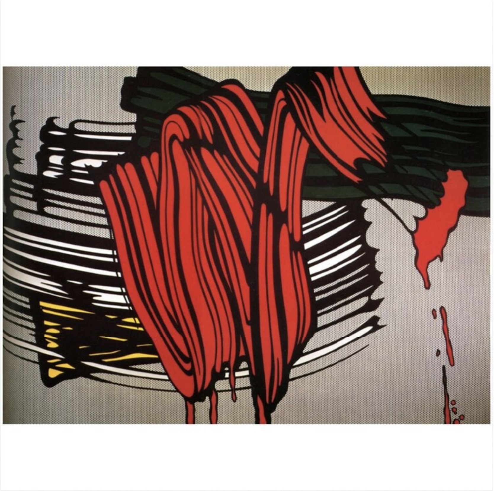 Big Painting No.6 by Roy Lichtenstein