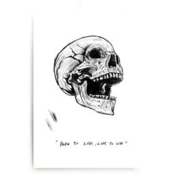 Born To Lose, Live To Win by Schoph at RedHouse Gallery
