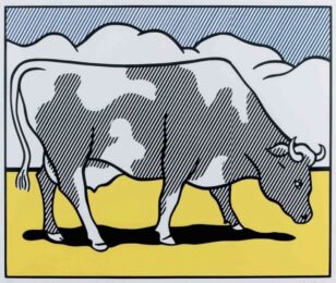 Cow Going Abstract by Roy Lichtenstein at Dovehouse Contemporary