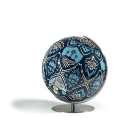 Earth Crisis Globe by Shepard Fairey at Taglialatella Galleries