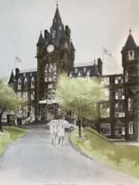 Edinburgh Royal Infirmary by Albany Wiseman at Pomegranate Fine Art