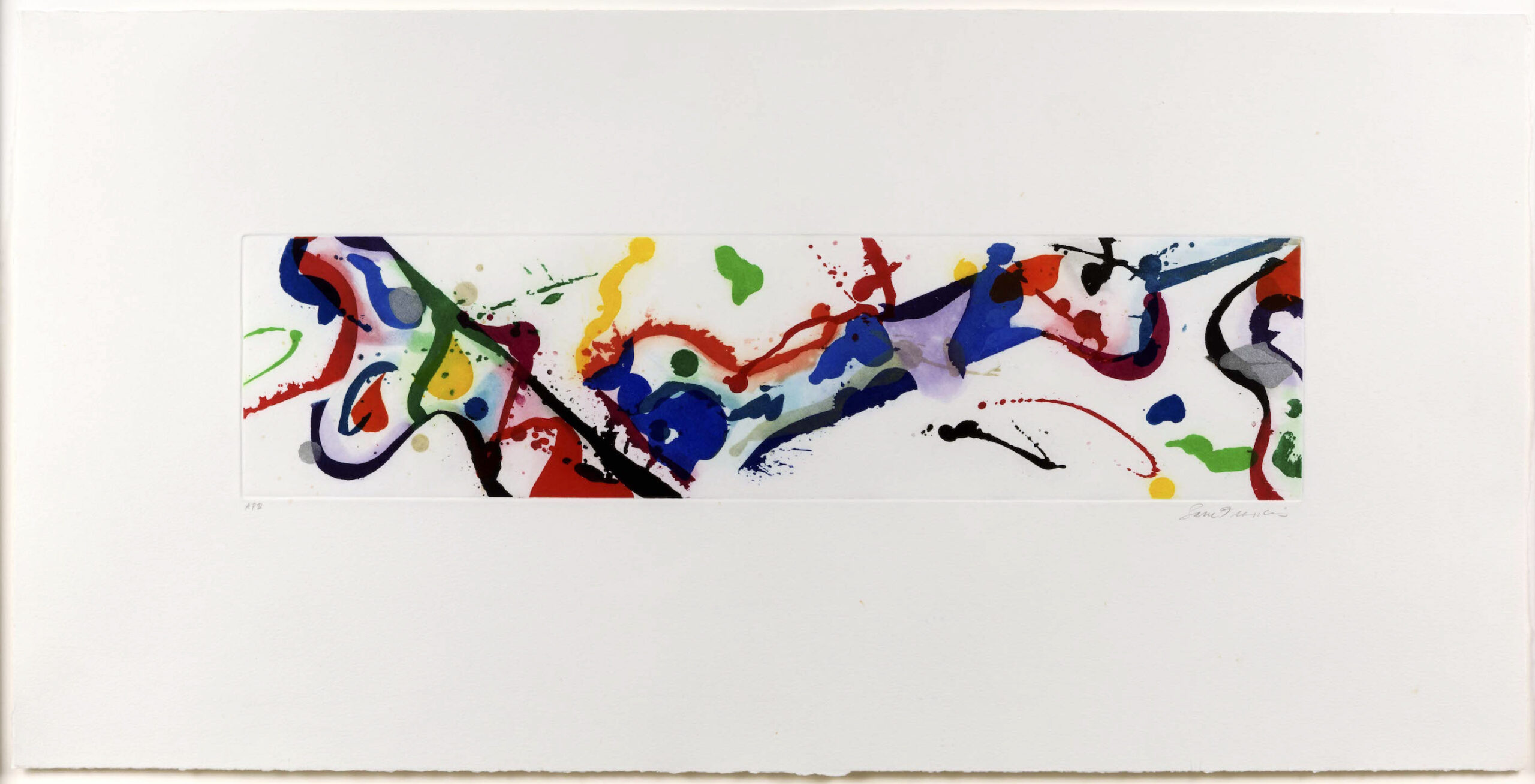 Untitled by Sam Francis