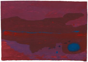 Japanese Maple by Helen Frankenthaler at Leslie Sacks Gallery