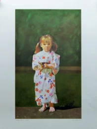 Liberty Blake in a Kimono by Peter Blake at Pomegranate Fine Art