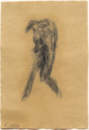 Little Whist Self-Portrait by R.B. Kitaj at Leslie Sacks Gallery