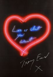 Love Is What You Want by Tracey Emin at Dovehouse Contemporary