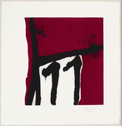 Mexican Night II by Robert Motherwell at Leslie Sacks Gallery