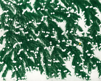 Mimosa (Green) by Donald Sultan at Michael Lisi/Contemporary Art