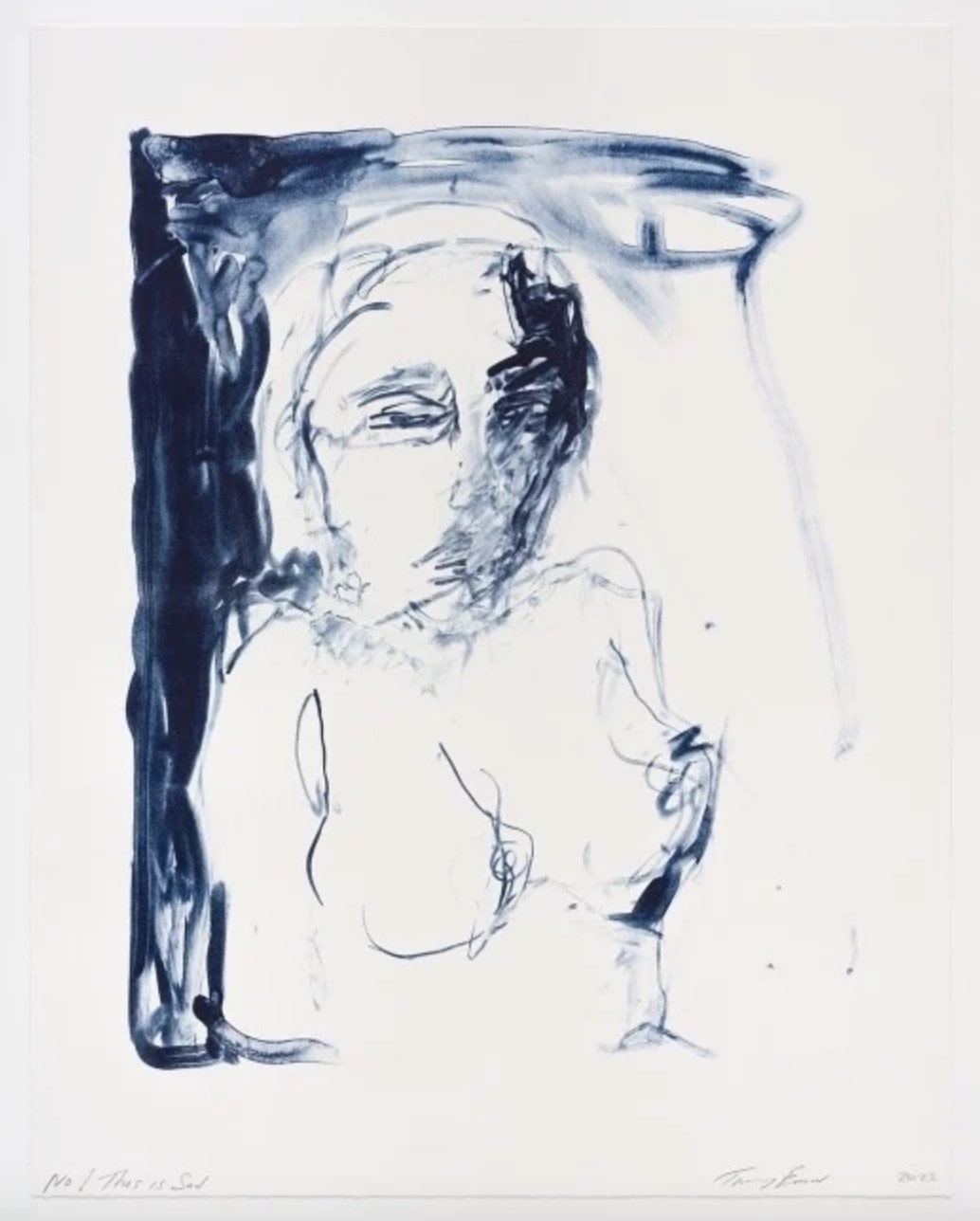 No! This Is Sad by Tracey Emin