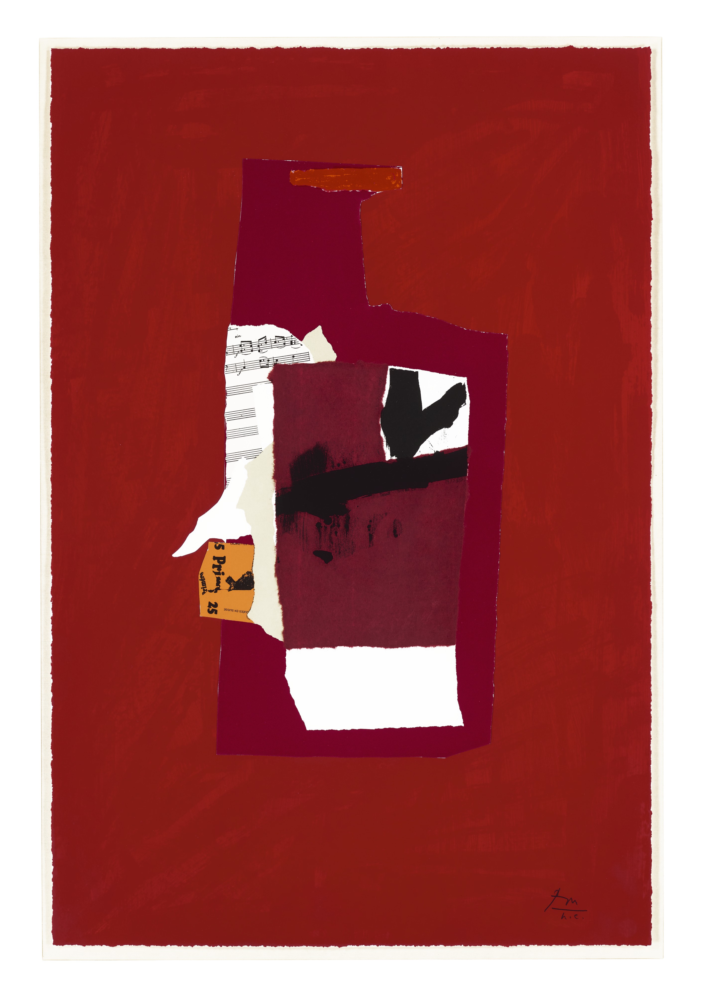 Redness of Red by Robert Motherwell