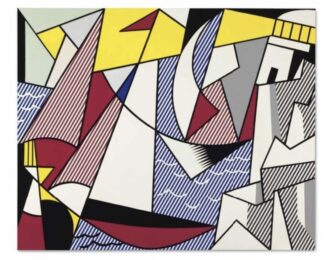 Sailboats by Roy Lichtenstein at Dovehouse Contemporary