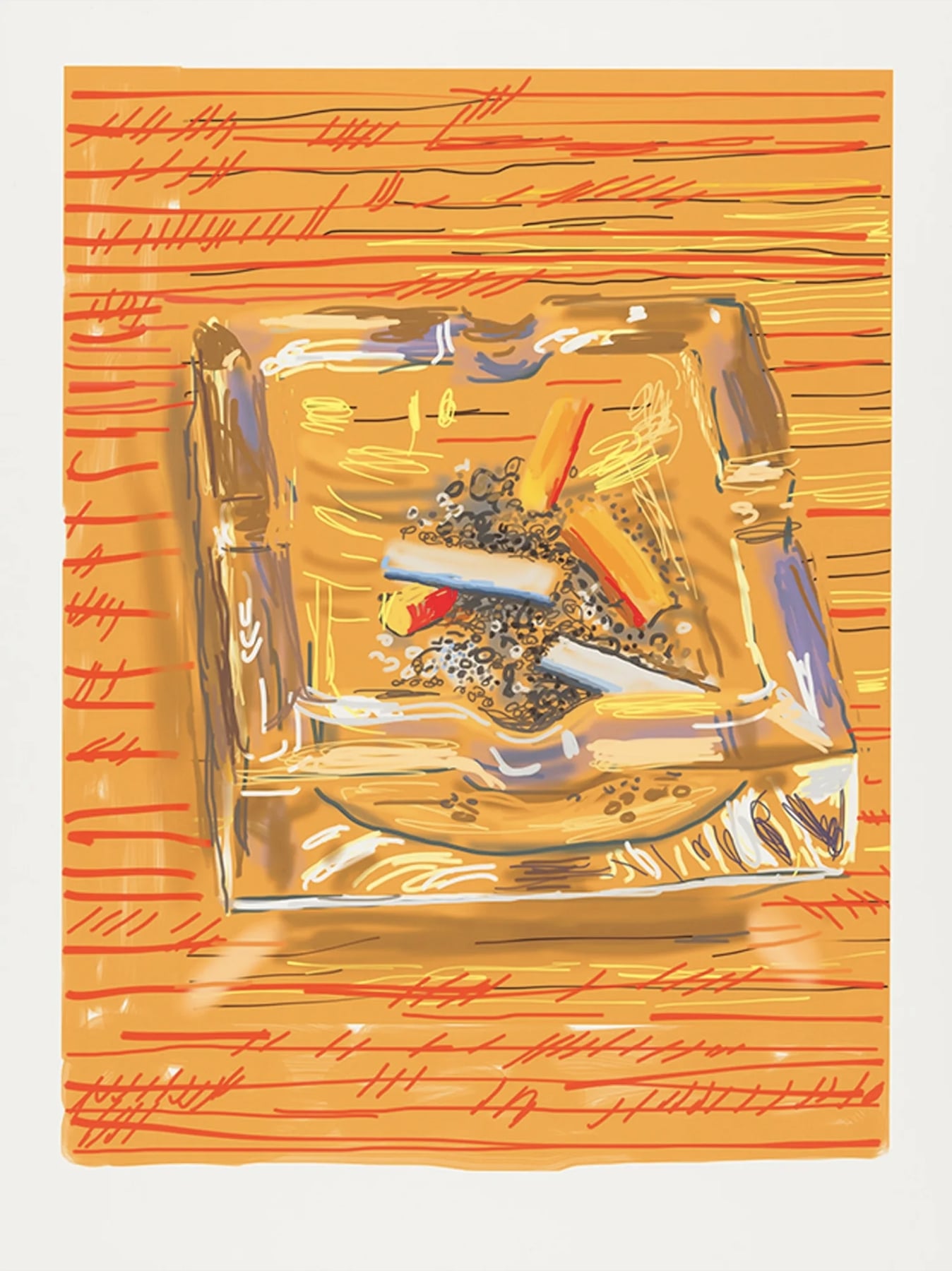 Ashtray by David Hockney