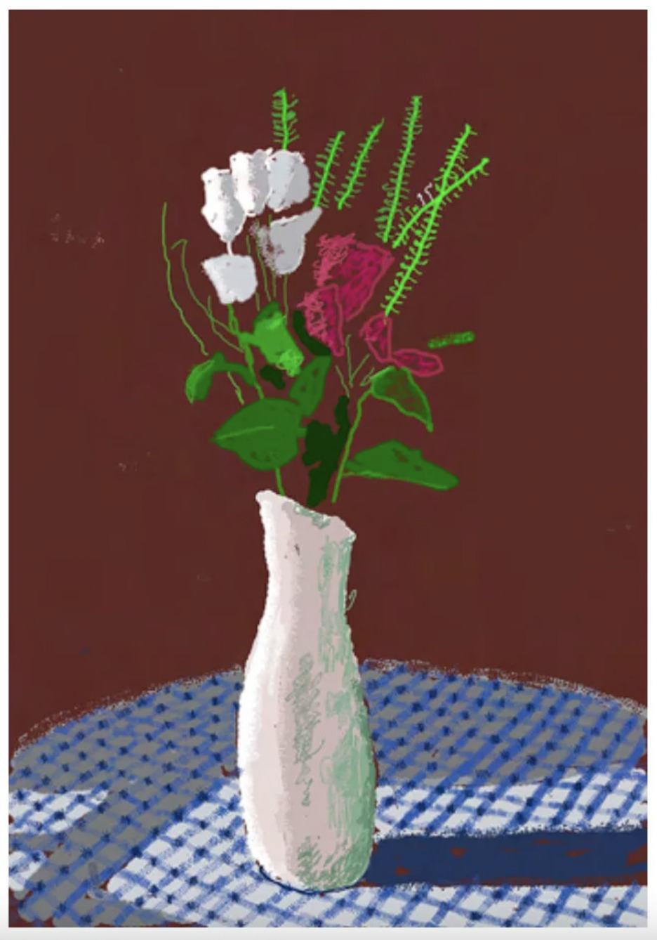 30th January 2021, The First One by David Hockney