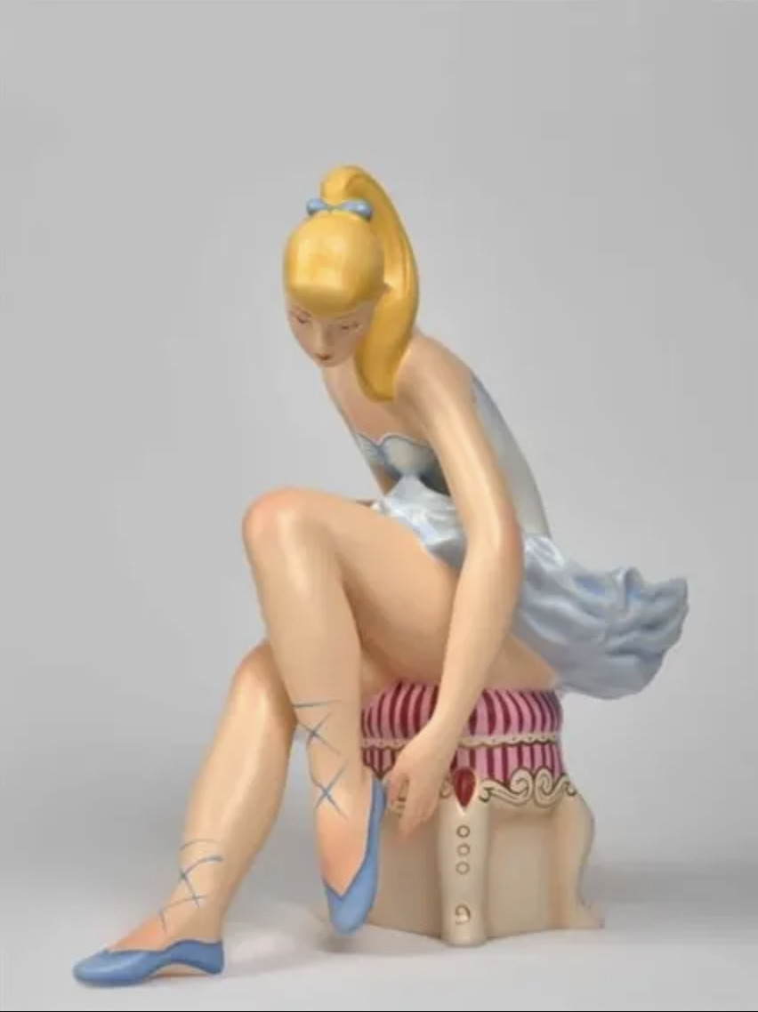 Seated Ballerina by Jeff Koons