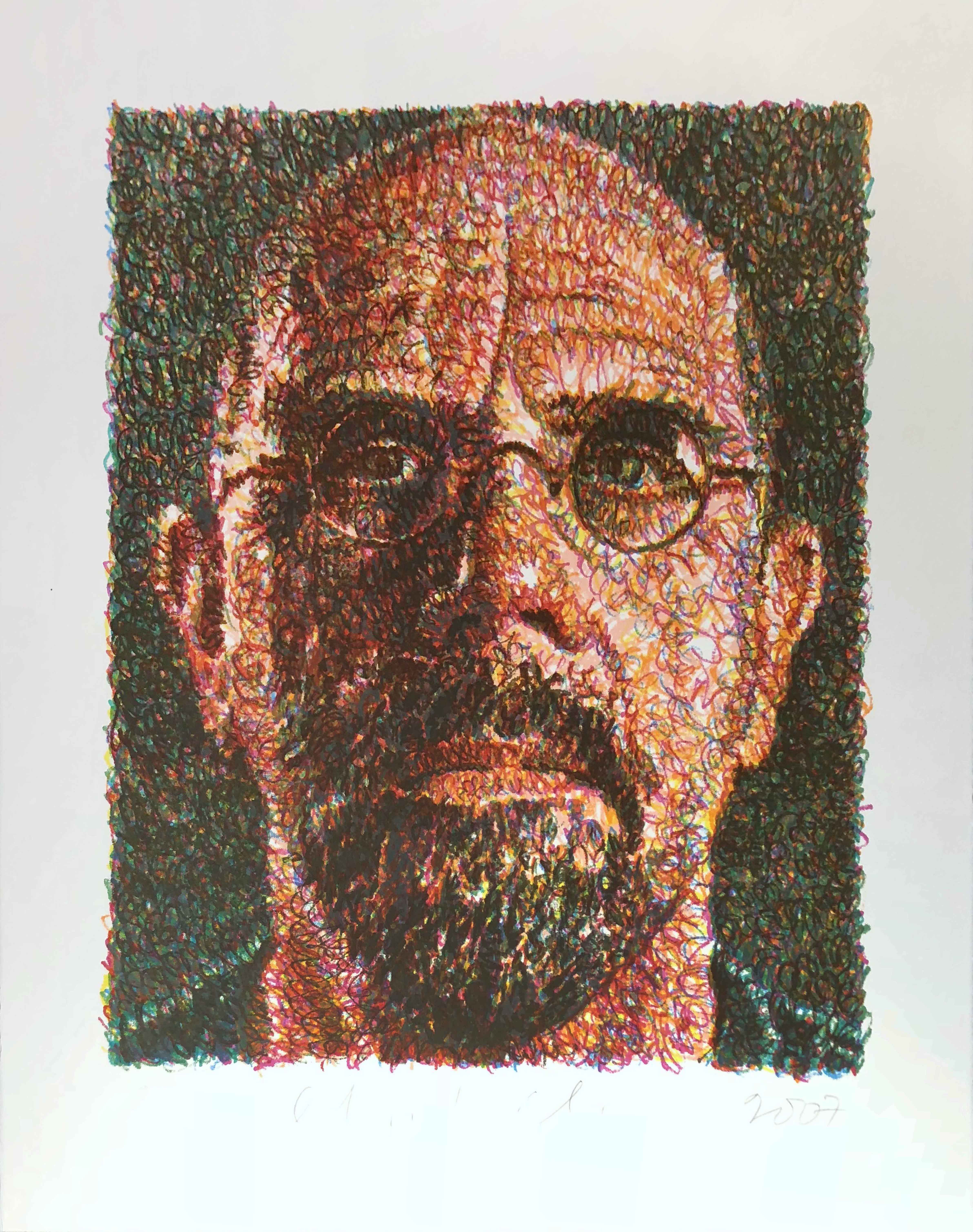 Self Portrait (Lincoln Center) by Chuck Close