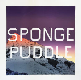 Sponge Puddle by Ed Ruscha at Hamilton-Selway Fine Art
