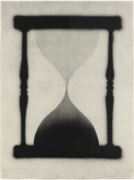 Time is Up by Ed Ruscha at Leslie Sacks Gallery
