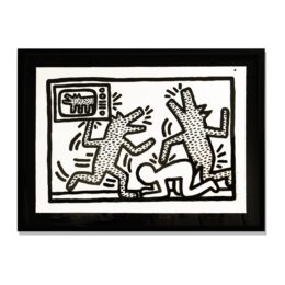 Untitled (3) by Keith Haring at Taglialatella Galleries