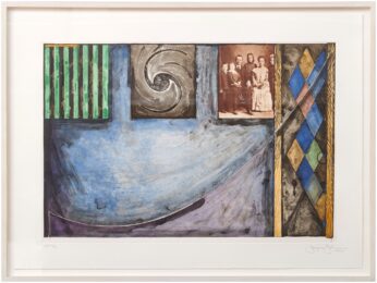 Untitled (US Embassies) by Jasper Johns at Jim Kempner Fine Art