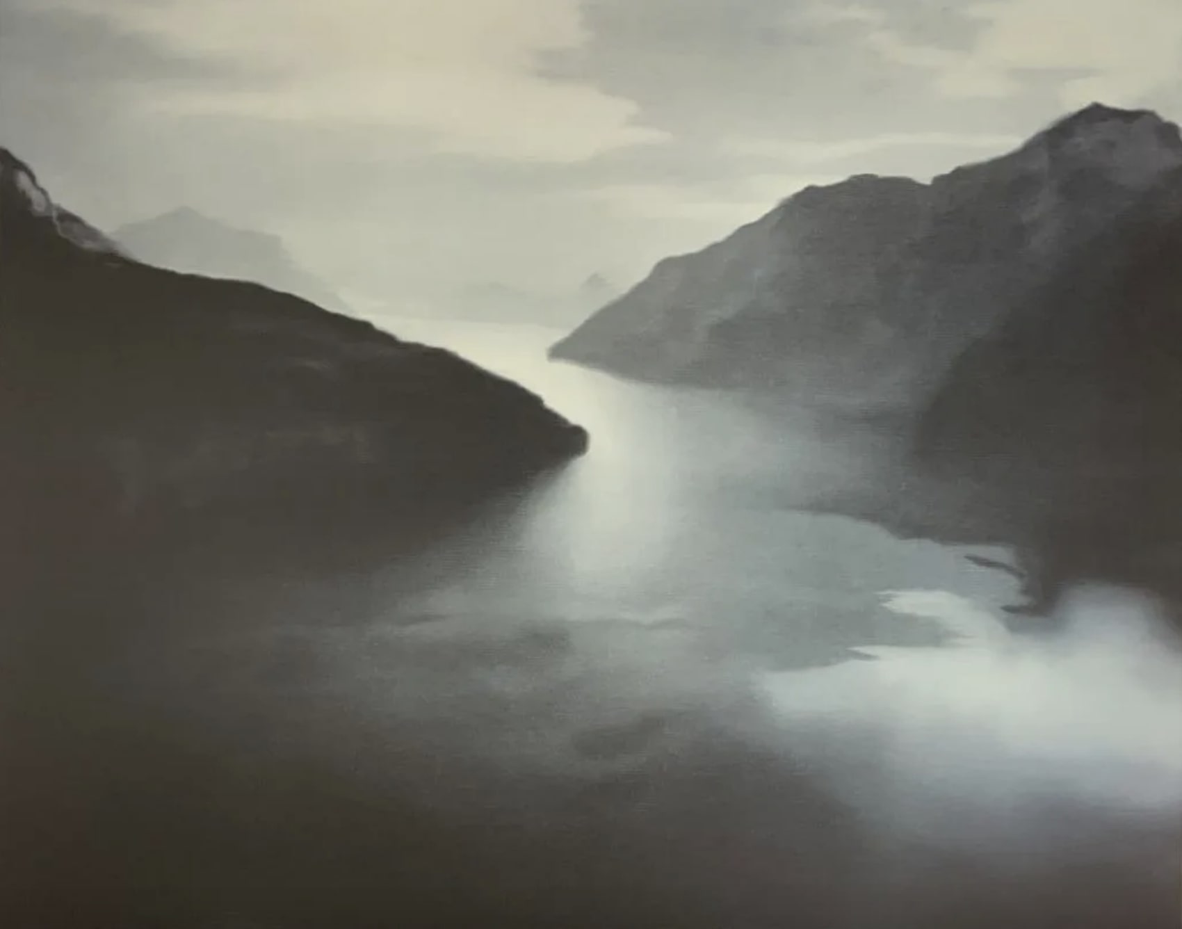 Vierwaldstättersee by Gerhard Richter