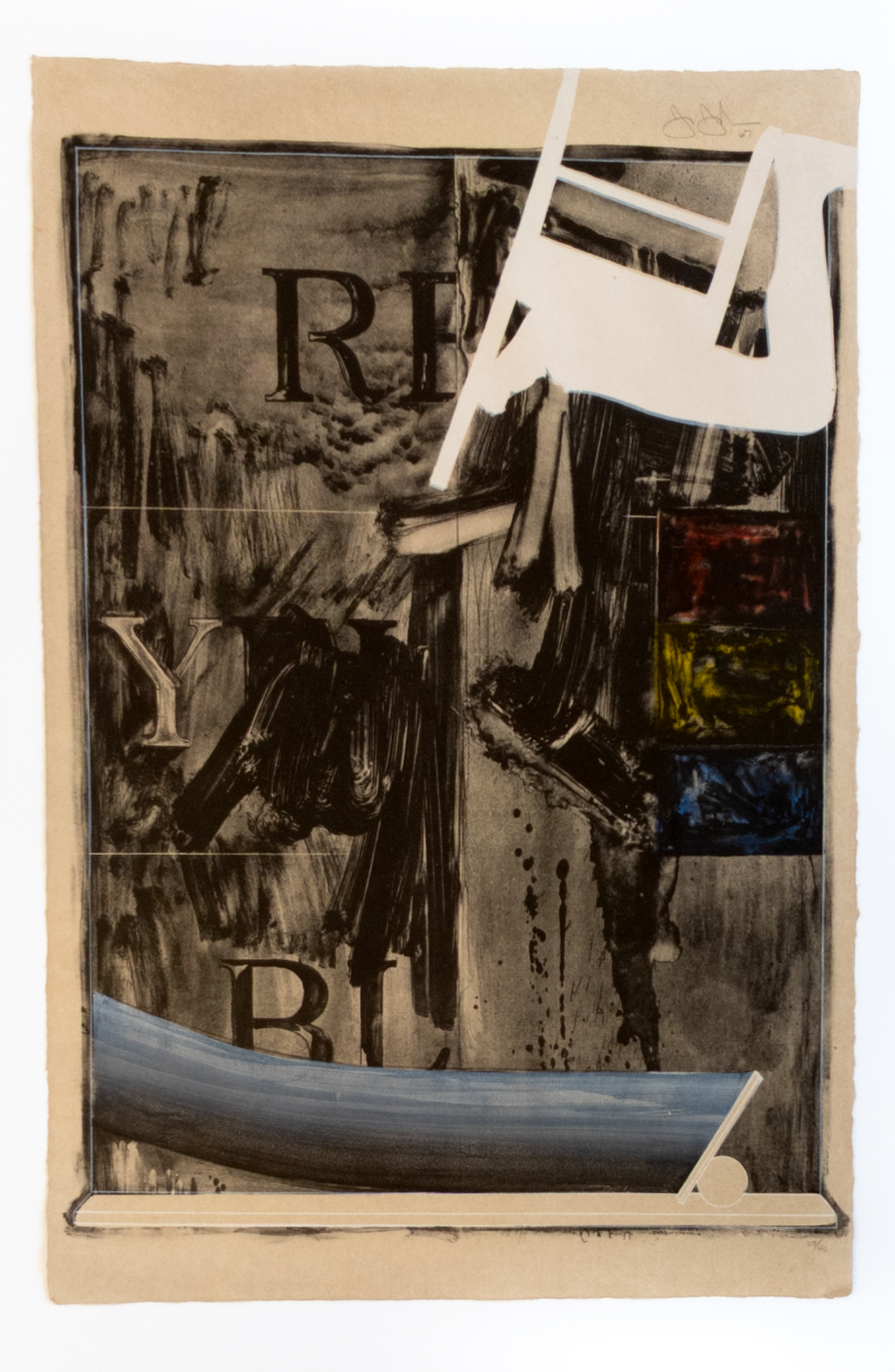 Watchman by Jasper Johns