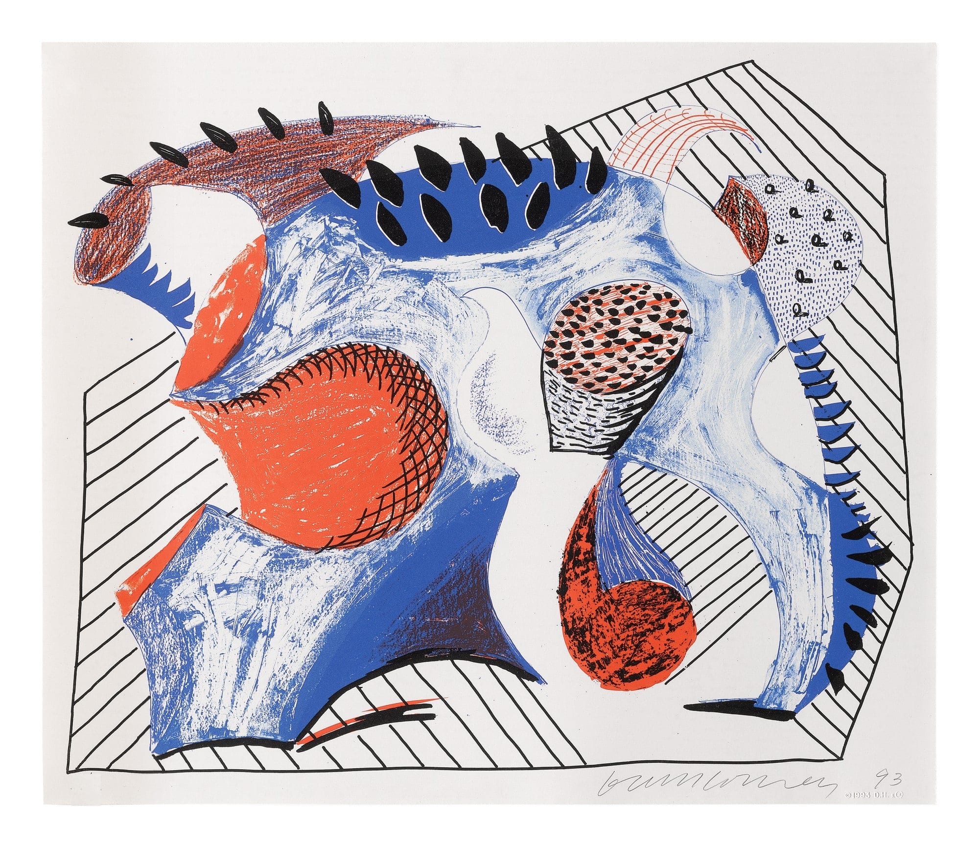 Untitled (For Joel Wachs) by David Hockney