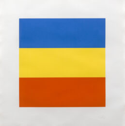 Blue Yellow Red by Ellsworth Kelly at Susan Sheehan Gallery