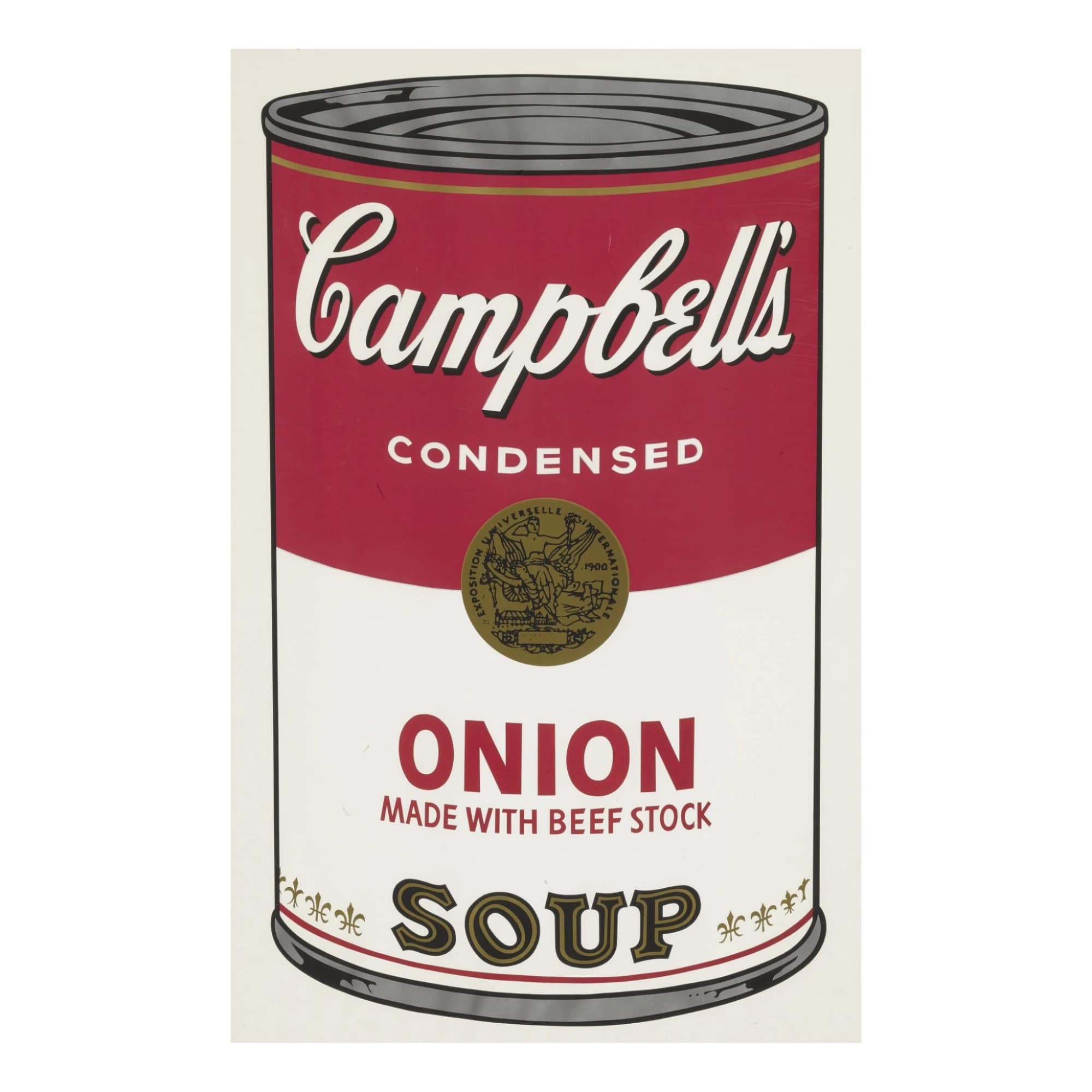 Campbell’s Soup Can: Onion (F. & S. II.47) by Andy Warhol