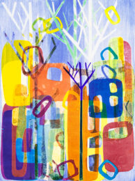 Cities and Trees 1 by Melanie Roschko at Oehme Graphics