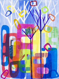Cities and Trees 24 by Melanie Roschko at Oehme Graphics