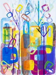 Cities and Trees 25 by Melanie Roschko at Oehme Graphics