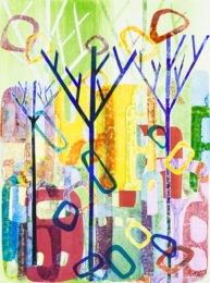 Cities and Trees 8 by Melanie Roschko at Oehme Graphics