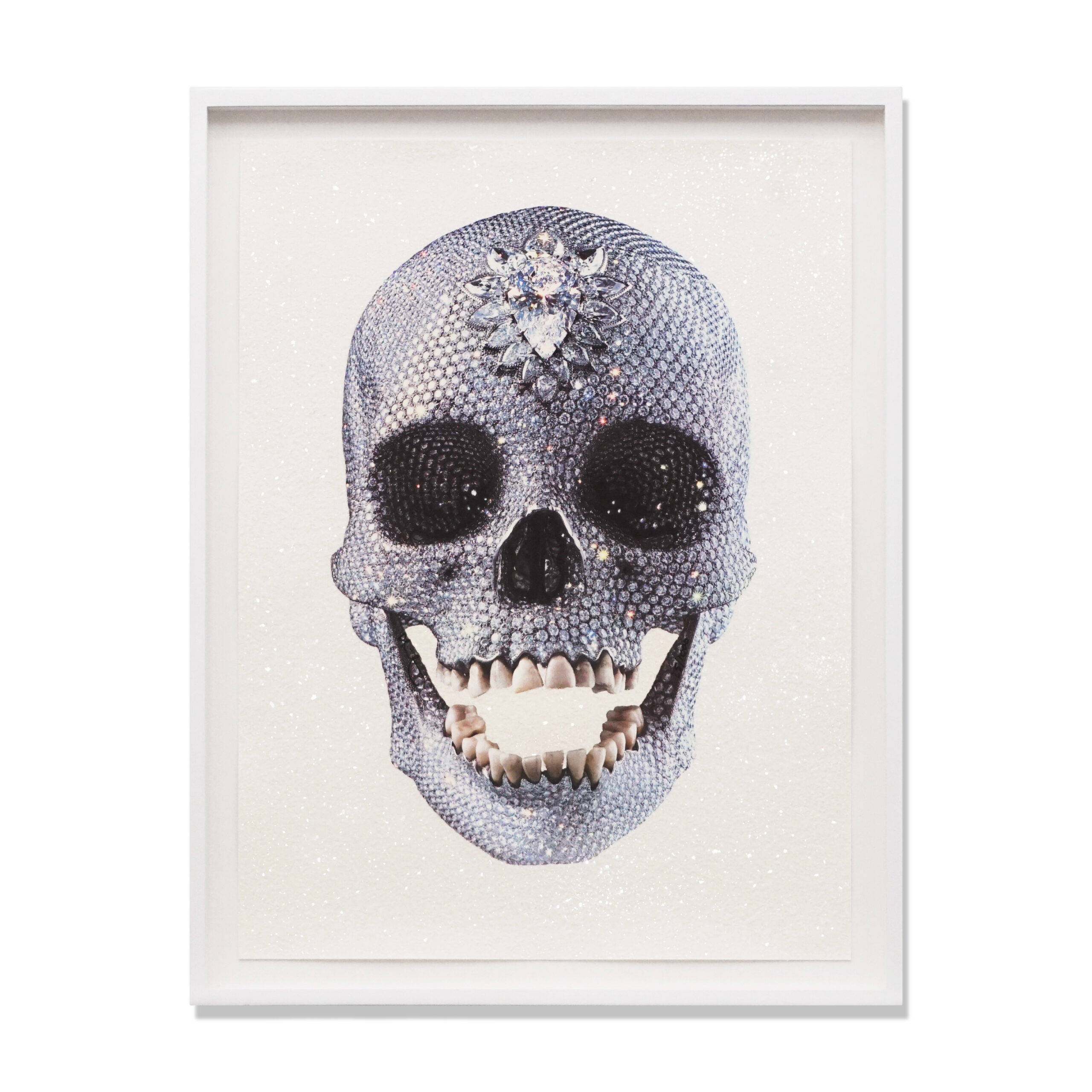 For The Love Of God (White) by Damien Hirst