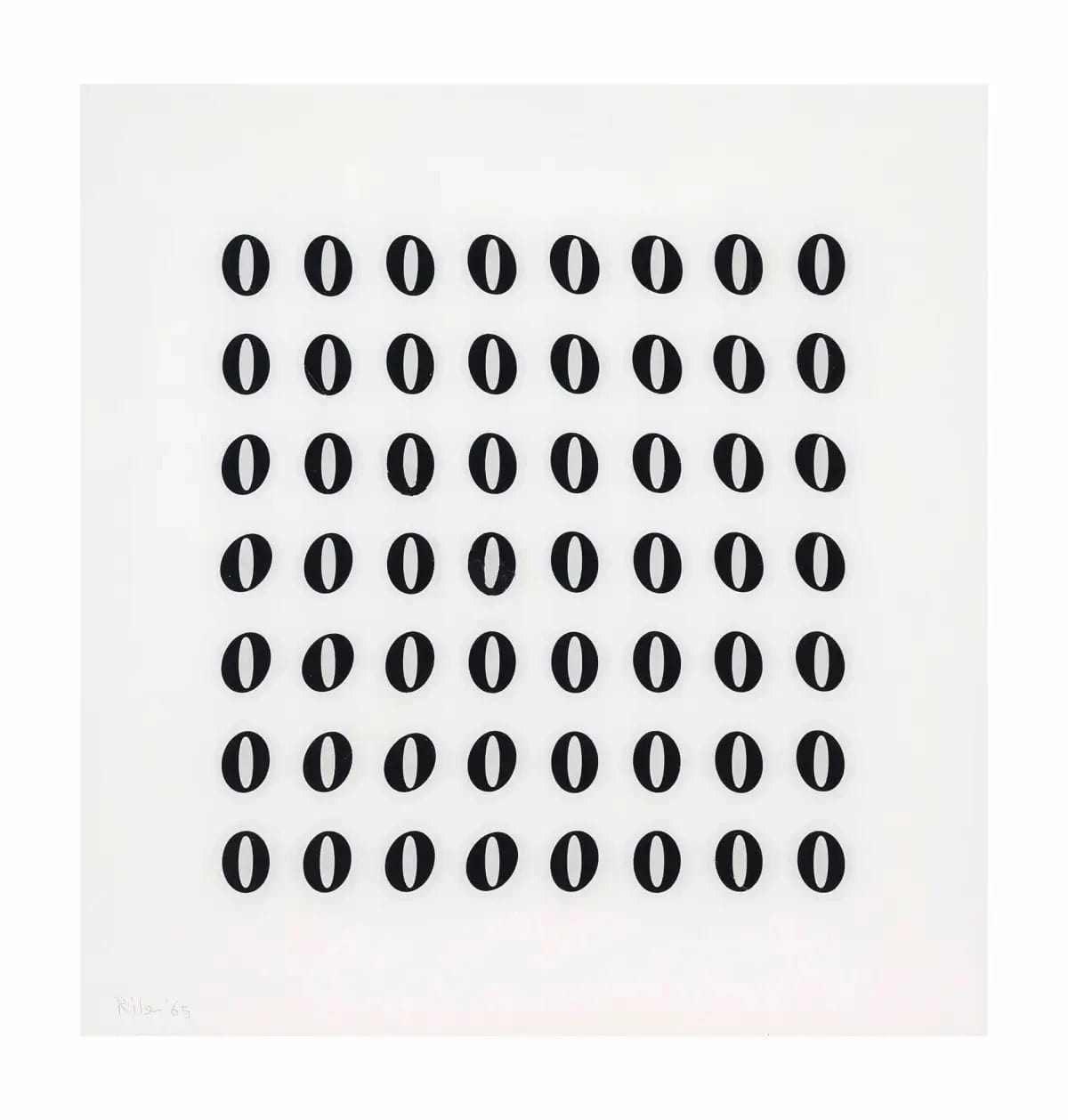 Fragment 4 by Bridget Riley
