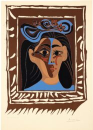 Jacqueline au chapeau à fleurs. II by Pablo Picasso at John Szoke Gallery