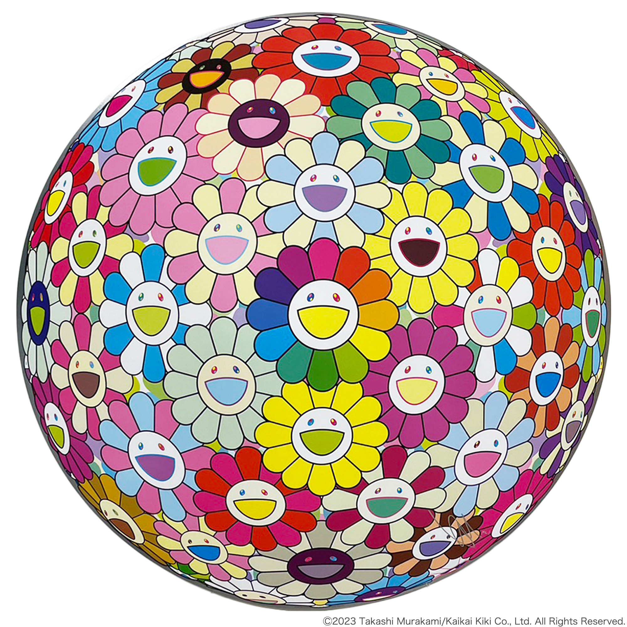 Multiverse, Flowers by Takashi Murakami