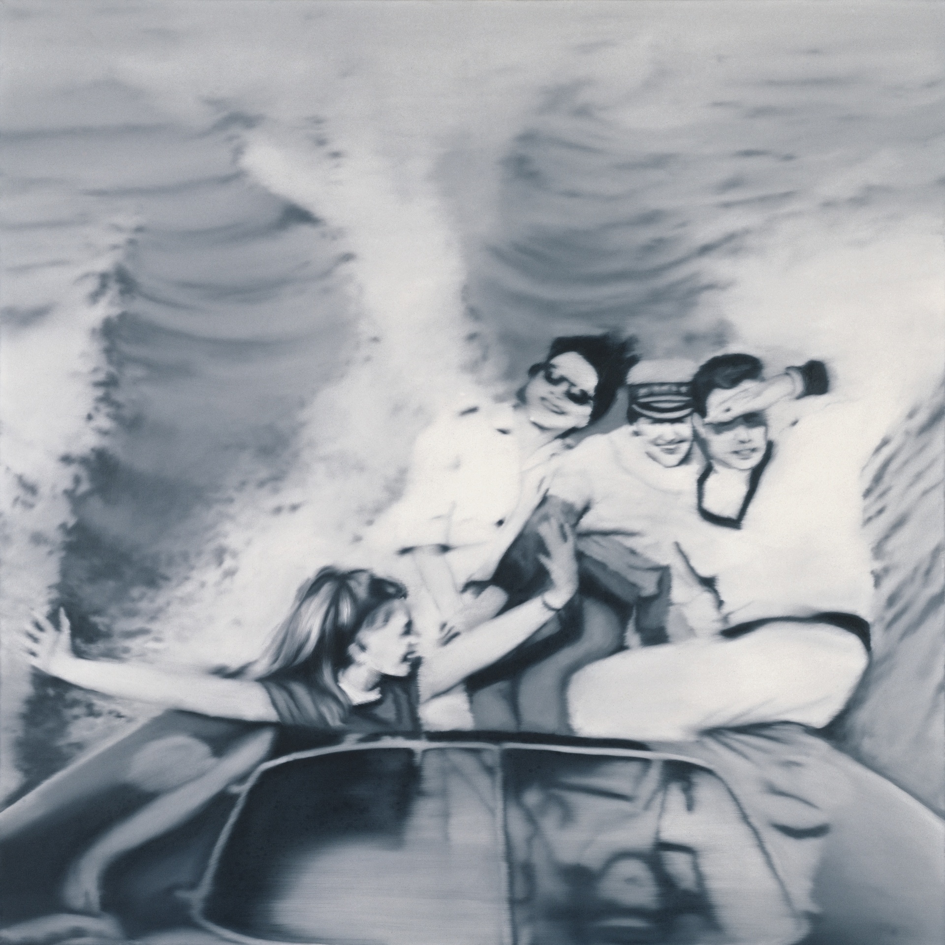 Motorboot by Gerhard Richter